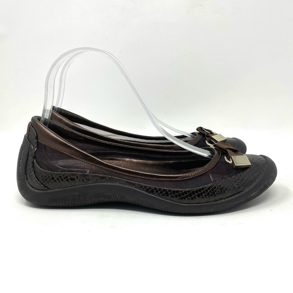 Cole Haan G Series Lab Elgin Flats Brown W 7.5 - Picture 1 of 8